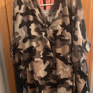 Camouflage Poncho